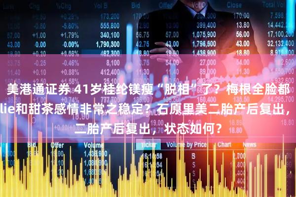美港通证券 41岁桂纶镁瘦“脱相”了?梅根全脸都do了?Kylie和甜茶感情非常之稳定?石原里美二胎产后复出,状态如何?